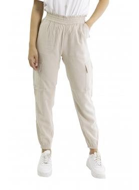 Pantaloni cargo leggeri con elastico Only
